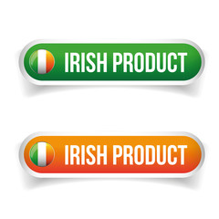 Ireland flag - Irish product button