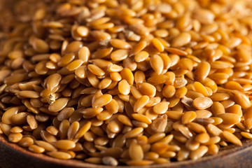 Raw Organic Golden Flax Seeds