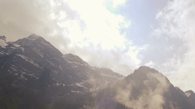 beautiful clouds timelapse