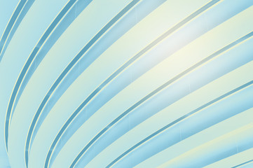 Obraz premium Blue modern ceiling