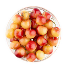 Bowl of Rainier Cherries
