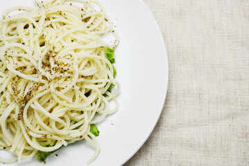 pasta and spaghetti