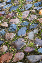 city cobbles background