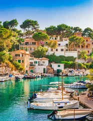 Idyllic view of the beautiful bay of Cala Figuera Majorca Spain © vulcanus