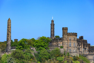 Nelson Monument, Edinburgh, Scotland UK