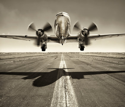 Fototapeta take off