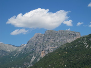 Fototapeta premium wandergebiet im epirus