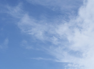 Clouds in the blue sky, Thailand
