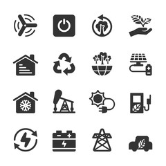 ecology icon set 8, vector eps10