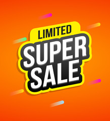 Super sales badges for Labels, discounts, Stickers, Banners, Tags, Web Stickers, New offer. Vector sales illustration 3