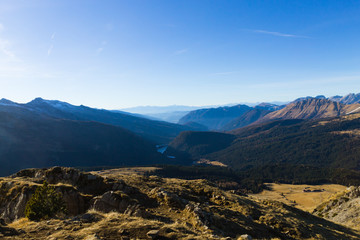 Italian Alps panorama