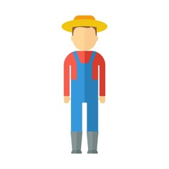 farmer color icon