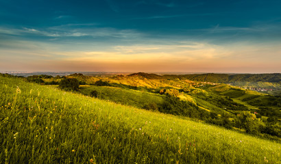 Fototapeta premium Hill landscape