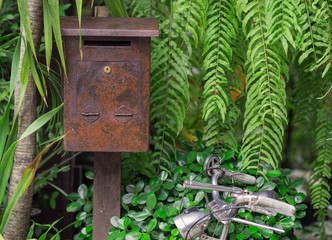post box old.