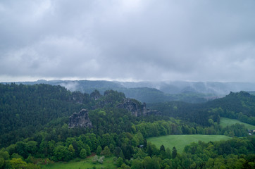 Naklejka premium Elbsandsteingebirge