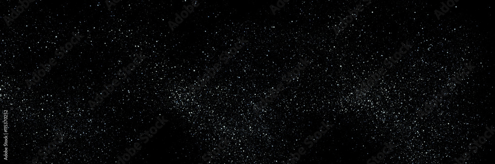 Wall mural star field 3d rendering