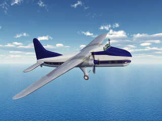 Naklejka premium British cargo aircraft of the 1940s