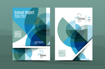 Annual Report A4 page cover