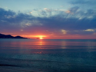 Sonnenaufgang am Mmer