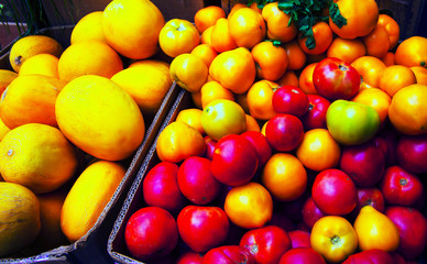 Vegetables on the market