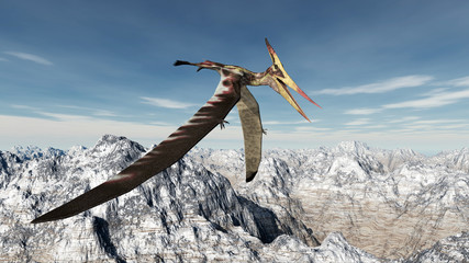 Flugsaurier Pteranodon © Michael Rosskothen