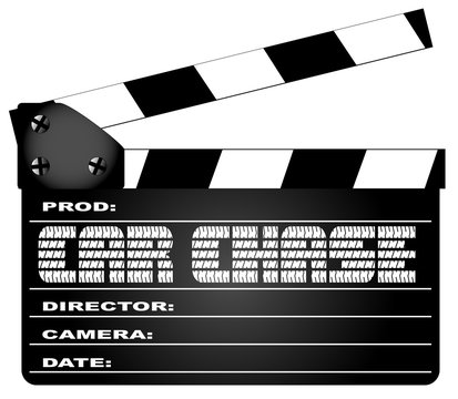 Car Chase Clapperboard