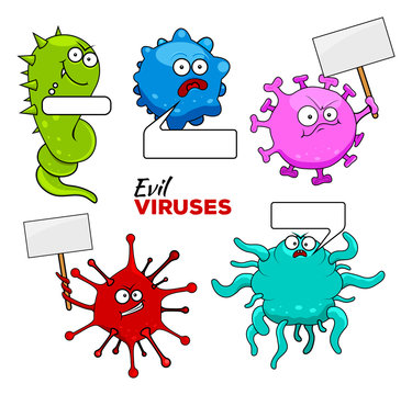 Colorful Evil Viruses