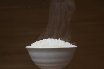 炊き立て温かご飯