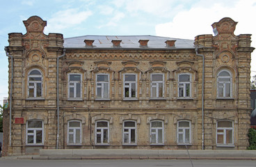 old vintage building in Chelyabinsk