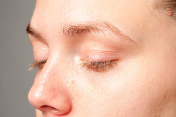 Fototapeta premium eyes of girl