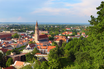Fototapeta na wymiar Landshut-Bavaria, Germany,