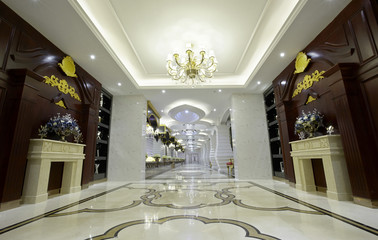 European style interiors