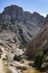 river gorge in Spain