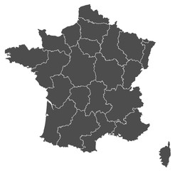 Fototapeta premium france map