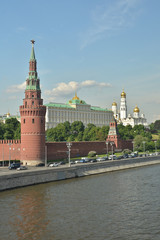 Fototapeta premium Tower Of The Moscow Kremlin.