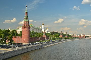 Obraz premium The Moscow Kremlin.