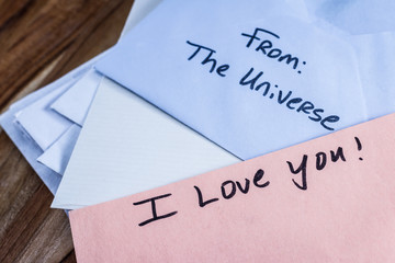 spiritual message in the mail