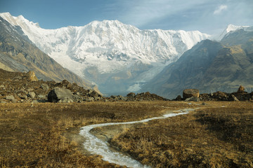 Fototapeta premium Mt Annapurna I in Nepal