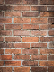 Background of brick wall. Used for texture and background