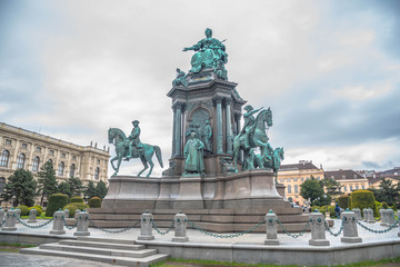 Fototapeta na wymiar The Maria Theresa Monument - Austria