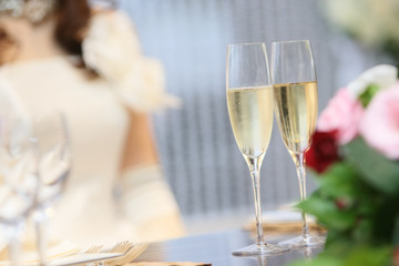 Champagne,Wedding Ceremony