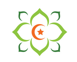 Modern Mosque Logo Symbol - Islamic Society