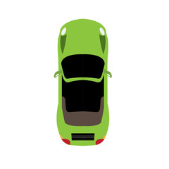 Racing car, Vector illustration