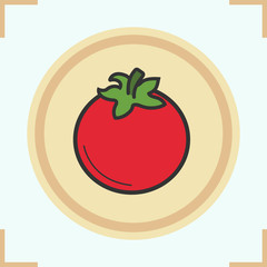 Tomato color icon