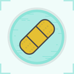 Band aid color icon