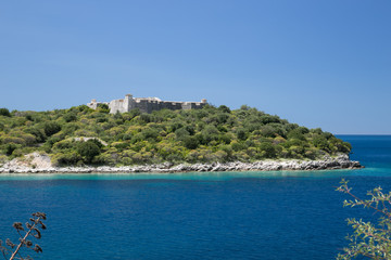 Festung von Porto Palermo in Albanien