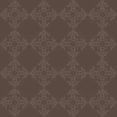 Abstract Victorian Orient Ethnic Pattern