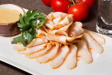 Ukrainian salted pork