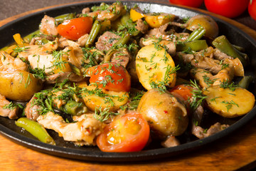 Prepared meat stew