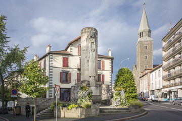 Fototapeta premium Paul Doumer Monument, Aurillac, France